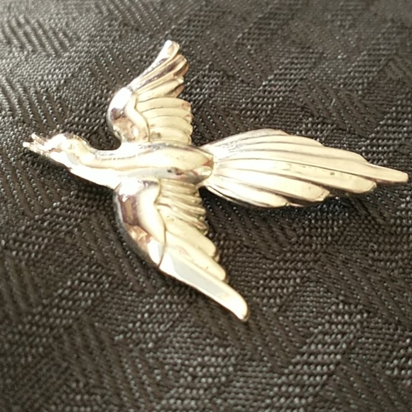 Coro Jewelry - Sterling brooch-deco